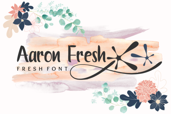 Aaron Fresh: A Handwritten Font for Modern Brand Communication