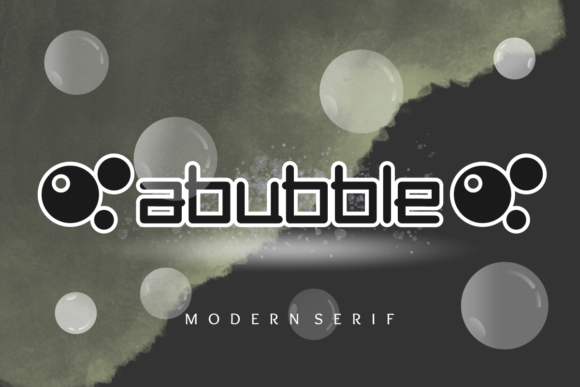 Abubble: A Modern Display Font for Editorial Clarity and Charm