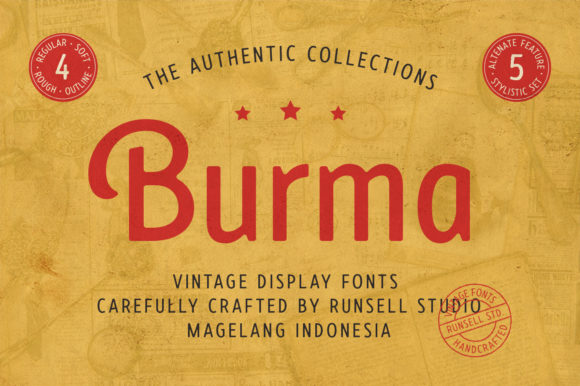 Burma Font: The Ultimate Display Typeface for Web Designers