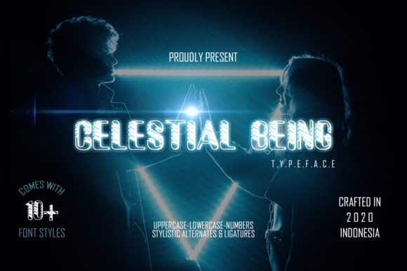 Celestial Being: The Playful Display Font for Campaigns