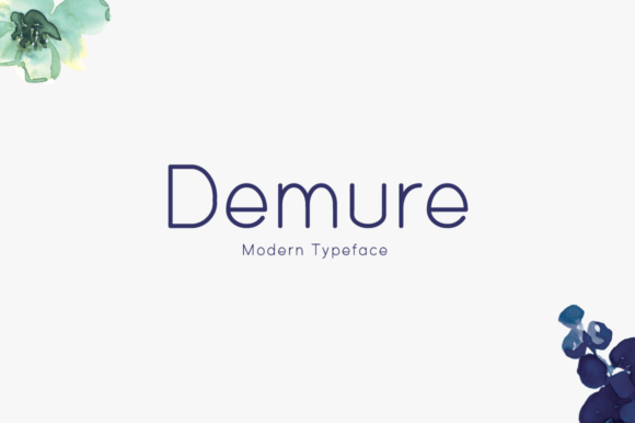 Demure: The Subtle Display Font Every Maker Needs