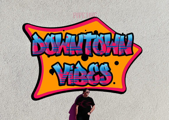Downtown Vibes: A Display Font for Marketing Impact