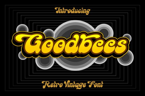 Goodbees Font: Adding a Retro Touch to Modern Branding