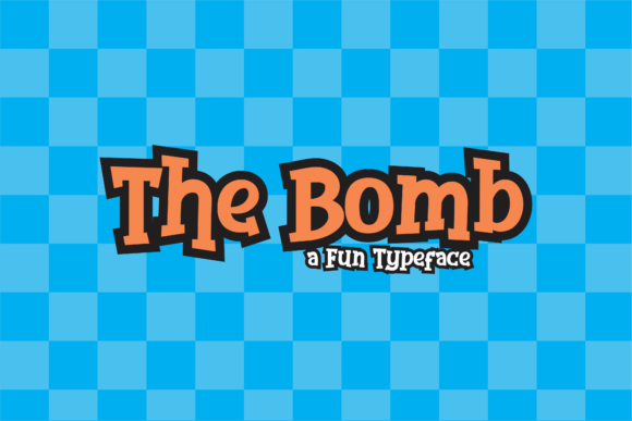 How The Bomb Font Elevates Campaign Designs with Its Friendly, Chunky Style