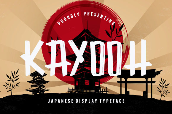 Kayooh: A Display Font for Makers and Creative Products