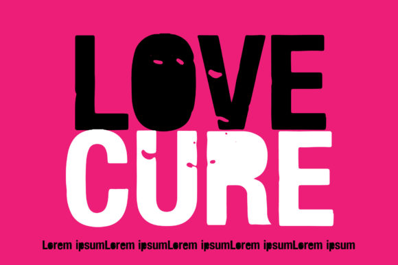Lovecure: The Modern Display Font for Digital Creatives