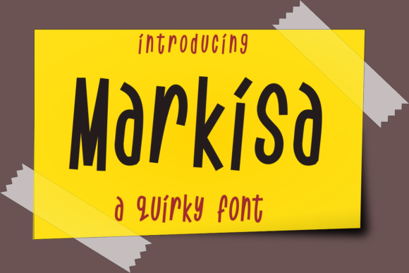 Markisa: A Cute and Quirky Display Font for Campaign Attention