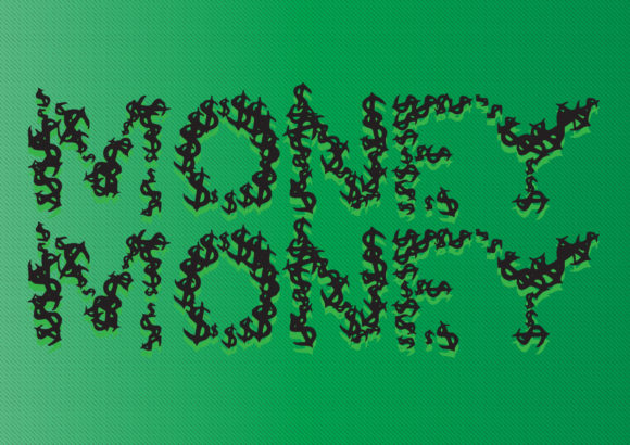Money Money: A Display Font That Talks Boldly