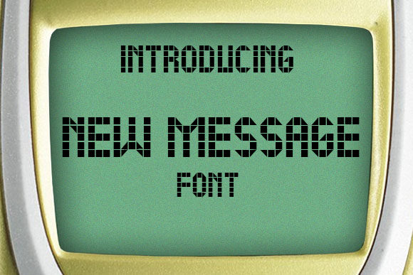 New Message: A Review of This Vibrant Display Typeface
