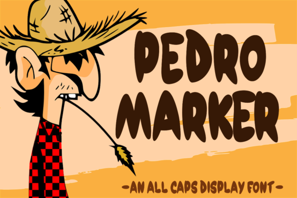 Pedro Marker: A Font with Handcrafted Confidence