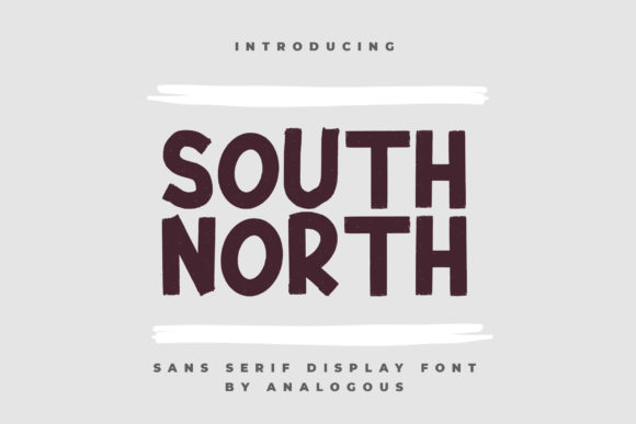 South North: The Bold Display Font That Captures Your Audience