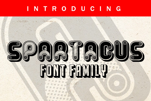 Spartacus: A Display Font Built for High-Impact Campaigns
