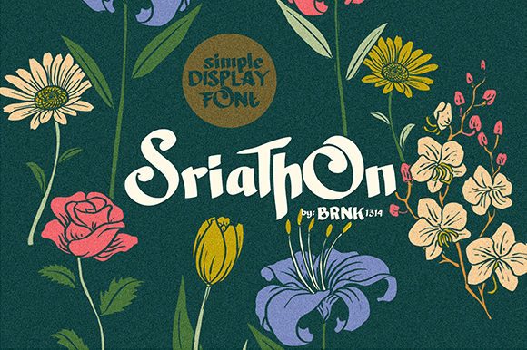 Sriathon Review: A Display Font That Thrives in Marketing Campaigns