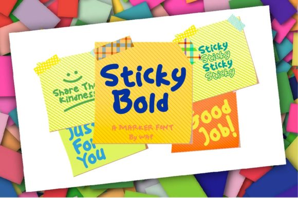 Sticky Bold: A Display Font Built for Digital Marketing