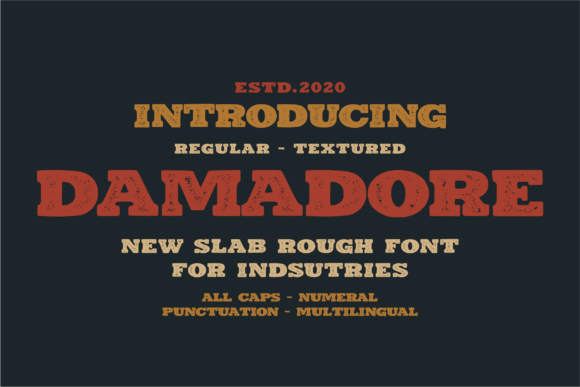 Using Damadore Font for a Polished and Memorable Brand Identity