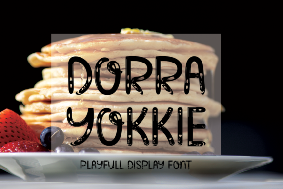 Using Dorra Yokkie: A Display Font for Bold Campaign Messages