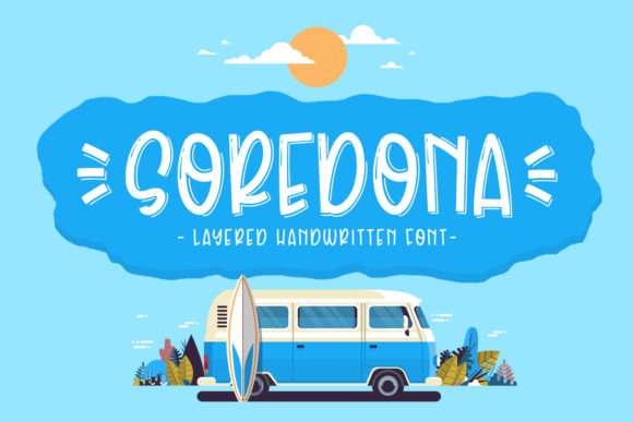 Using Soredona Font in Real Branding Projects